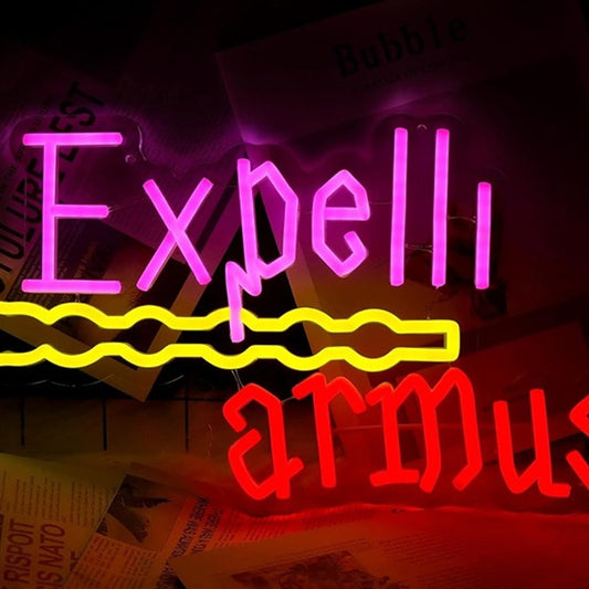 Fun Bright Wand Expelliarmus Spell LED Night Light Harry Potter Room Wall Decor