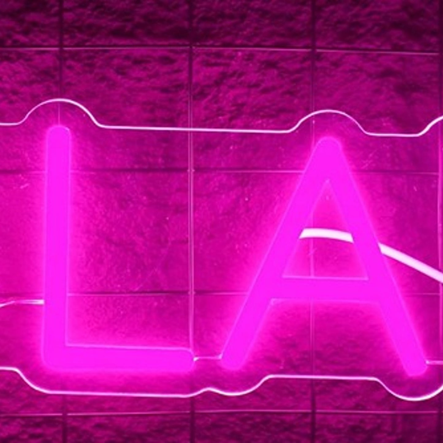 Fun Bright Pink “Slay” LED Night Light Room Wall Decoration
