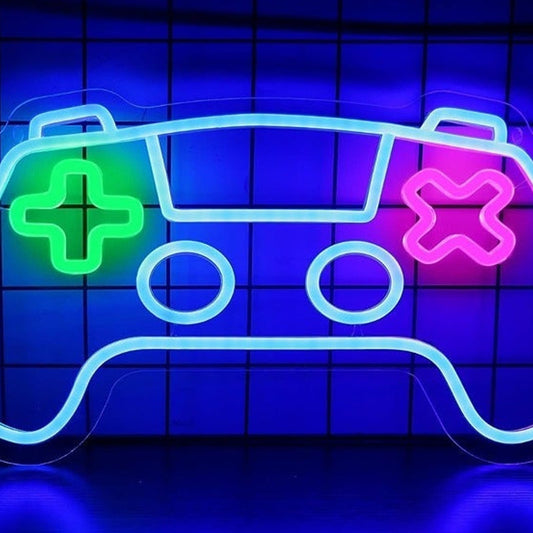 Bright Multi-Color Game Controller LED Night Light Game Room Decor 3