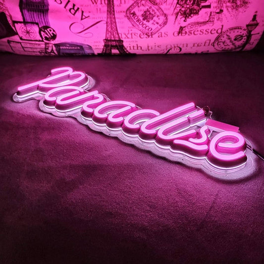 Bright Pink Paradise Light Decor