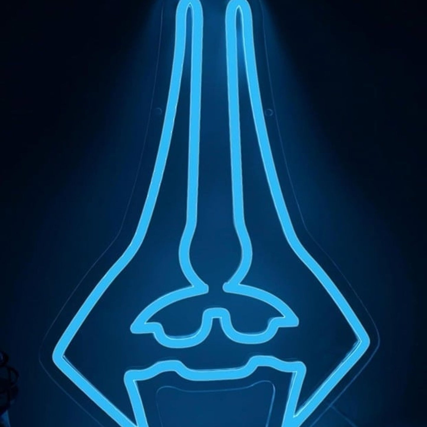 Fun Bright Blue Halo Covenant Energy Sword LED Night Light Video Game Decoration