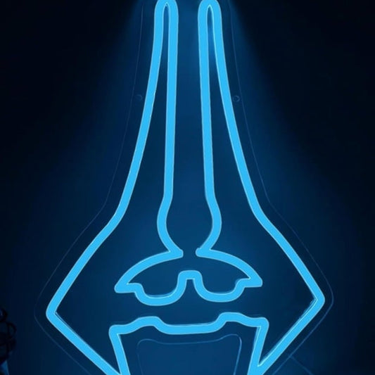 Fun Bright Blue Halo Covenant Energy Sword LED Night Light Video Game Decoration