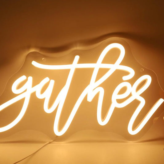 Lovely Warm Bright “Gather” LED Night Light Room Wall Decoration