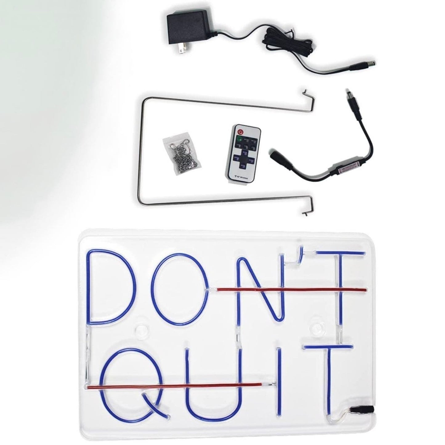 Super Bright Motivation  “Don’t Quit / Do It” LED Light Sign Wall Decoration