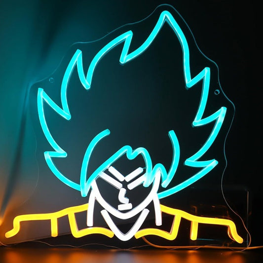 Fun Bright Color Super Saiyan God Super Saiyan Blue Goku LED Light Anime DBZ