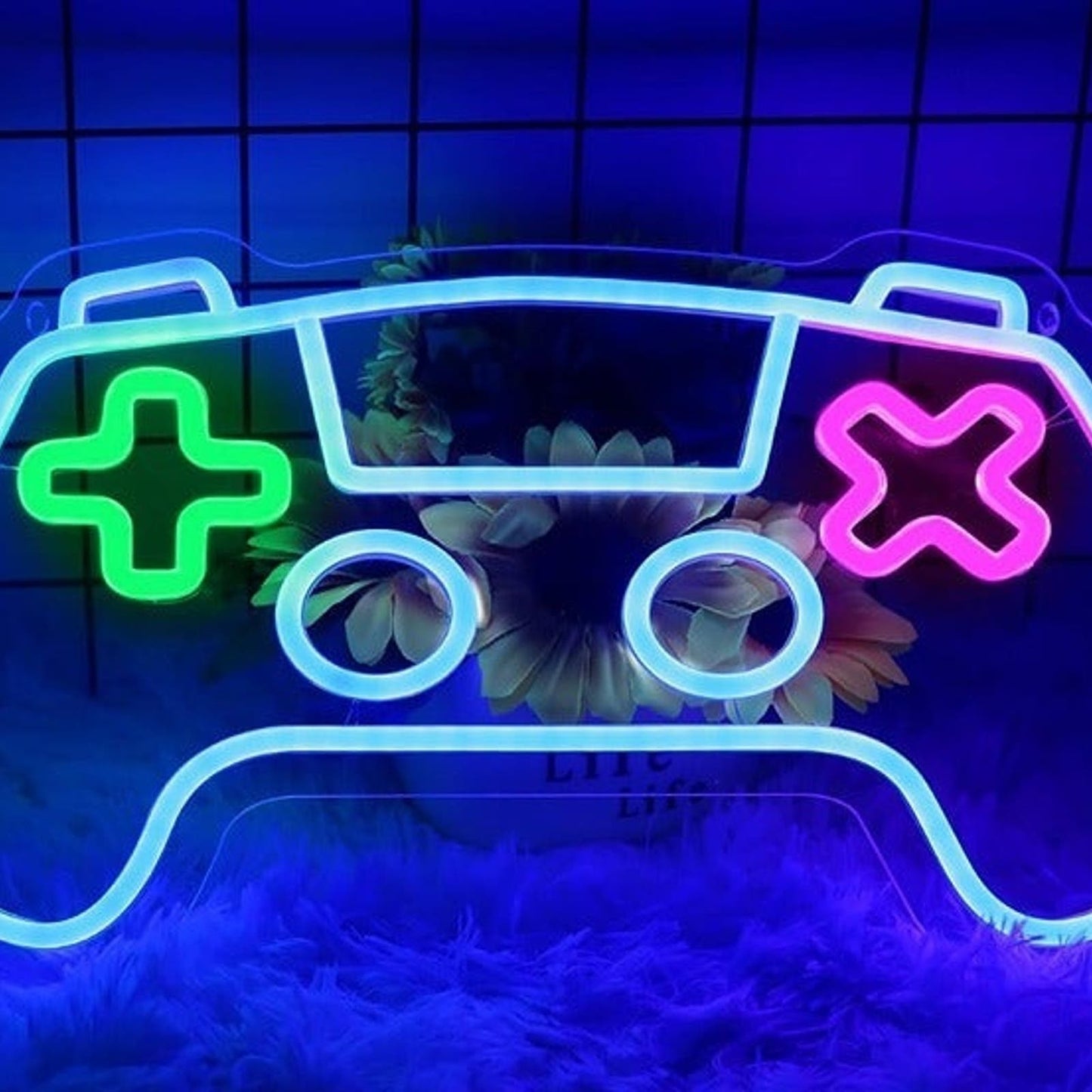 Bright Multi-Color Game Controller LED Night Light Game Room Decor 3