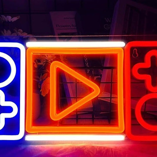 Fun Vivid Bright Unique Nintendo Switch LED Night Light Game Room Decor