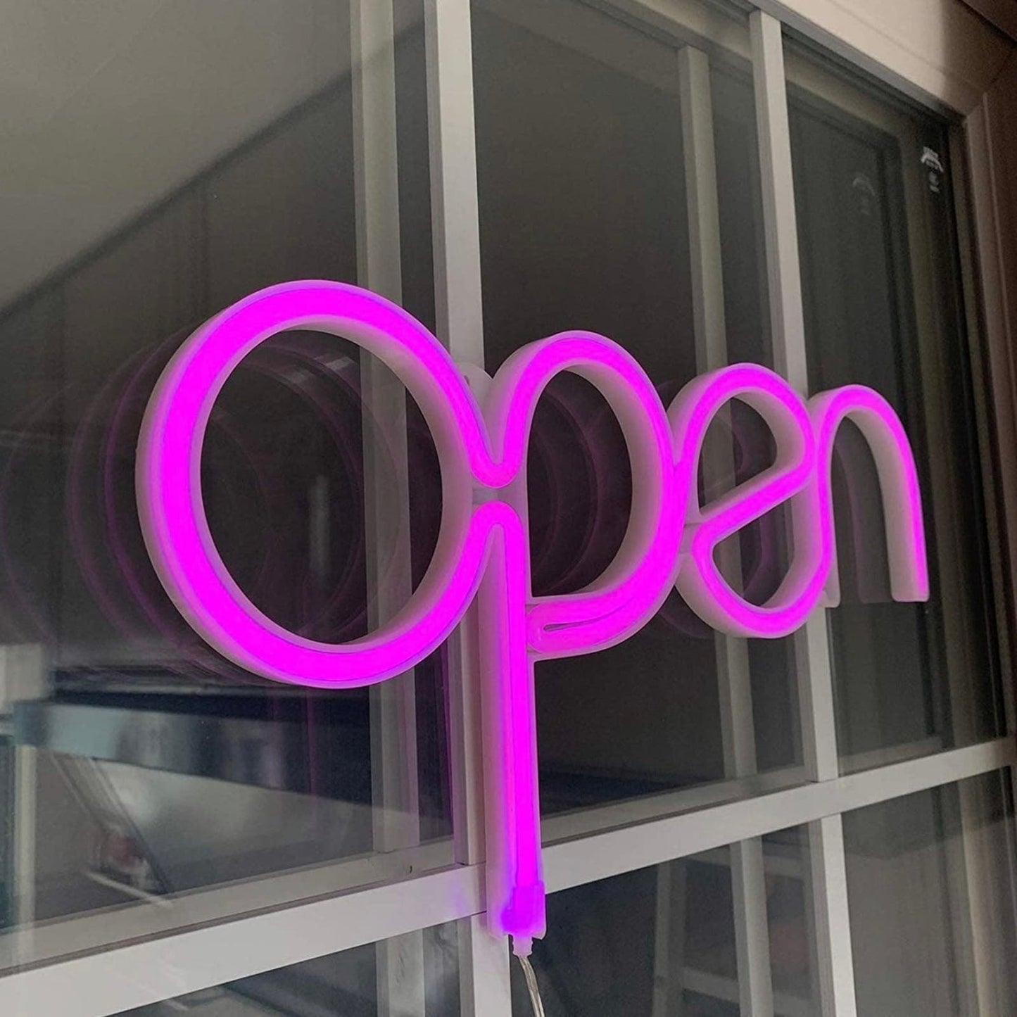 Cute Pink Open LED Light