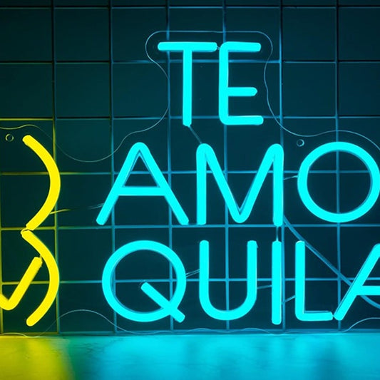 Fun Bright “Te Amy / Tequila” LED Night Light Room Wall Decoration