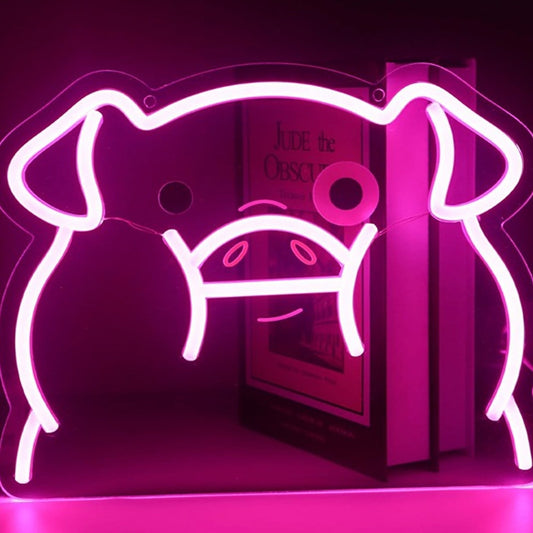 Fun Bright Chubby Pig Waddles LED Night Light Gravity Falls Room Wall Decoration