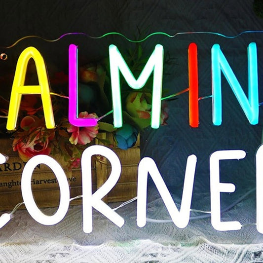 Lovely Bright Colorful “Calming Corner” LED Night Light Room Wall Decoration
