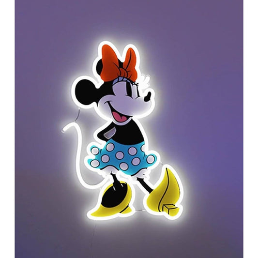 Fun Bright Full Body Minnie Mouse LED Night Light Light Room Wall Decor