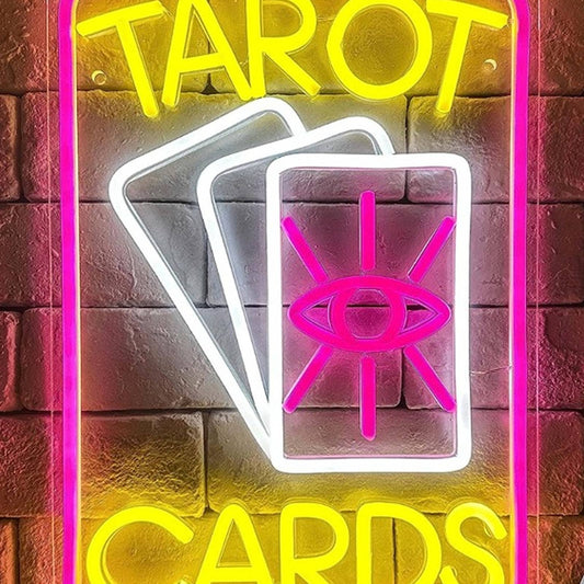 Fun Vivi Bright Tarot Card LED Night Light Room Wall Decor