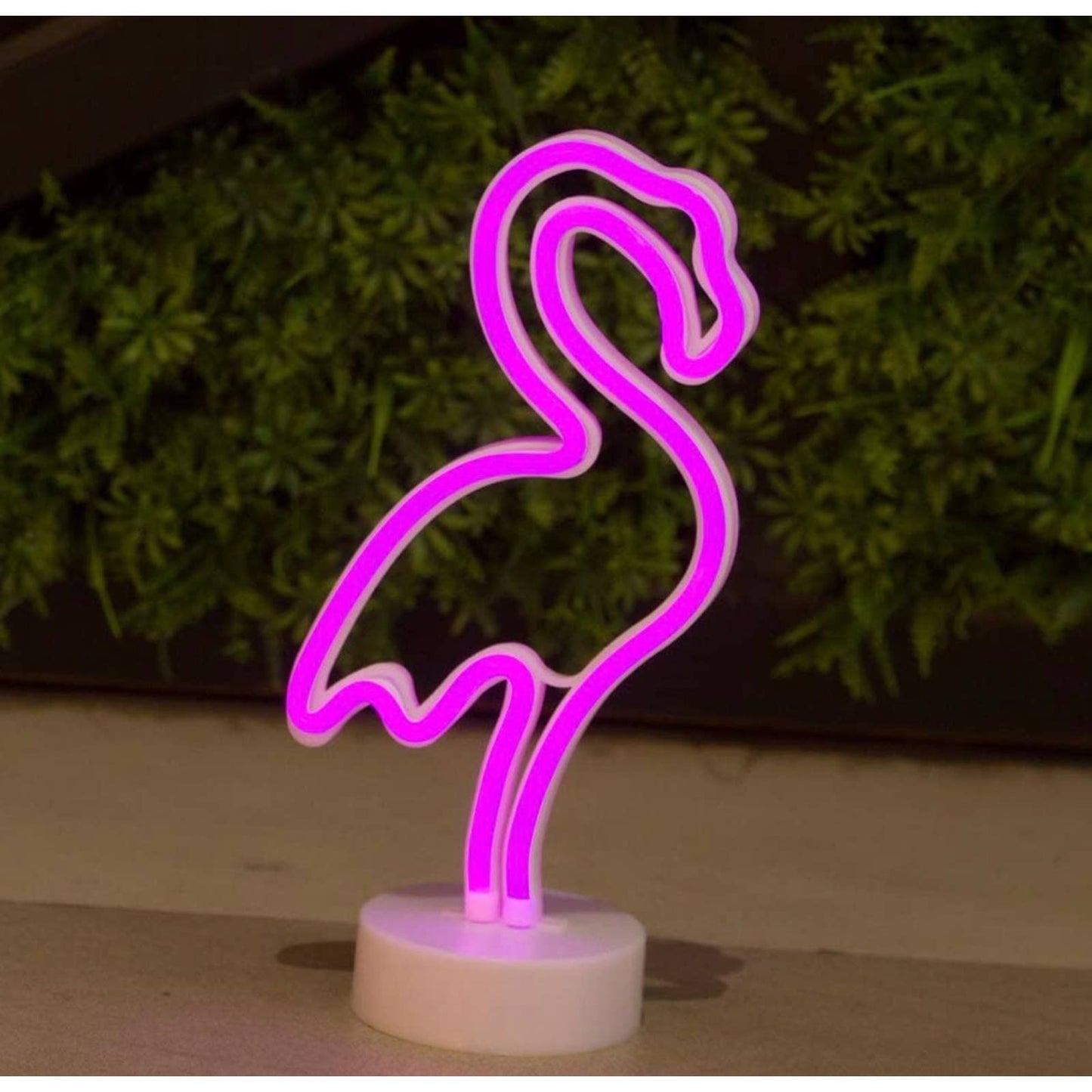 Bright Pink LED Light Flamingo