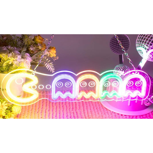 Fun Vivid Bright Colorful Retro Video Game LED Night Light
