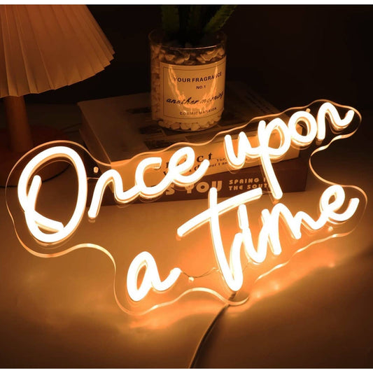 Magical Warm “Once Upon a Time” LED Night Light Room Wall Decoration