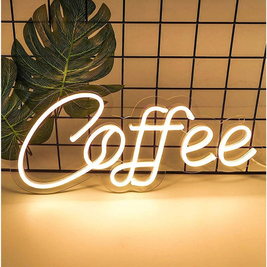 Lovely Bright Warm Coffee Bean LED Night Light Room Wall Decoration
