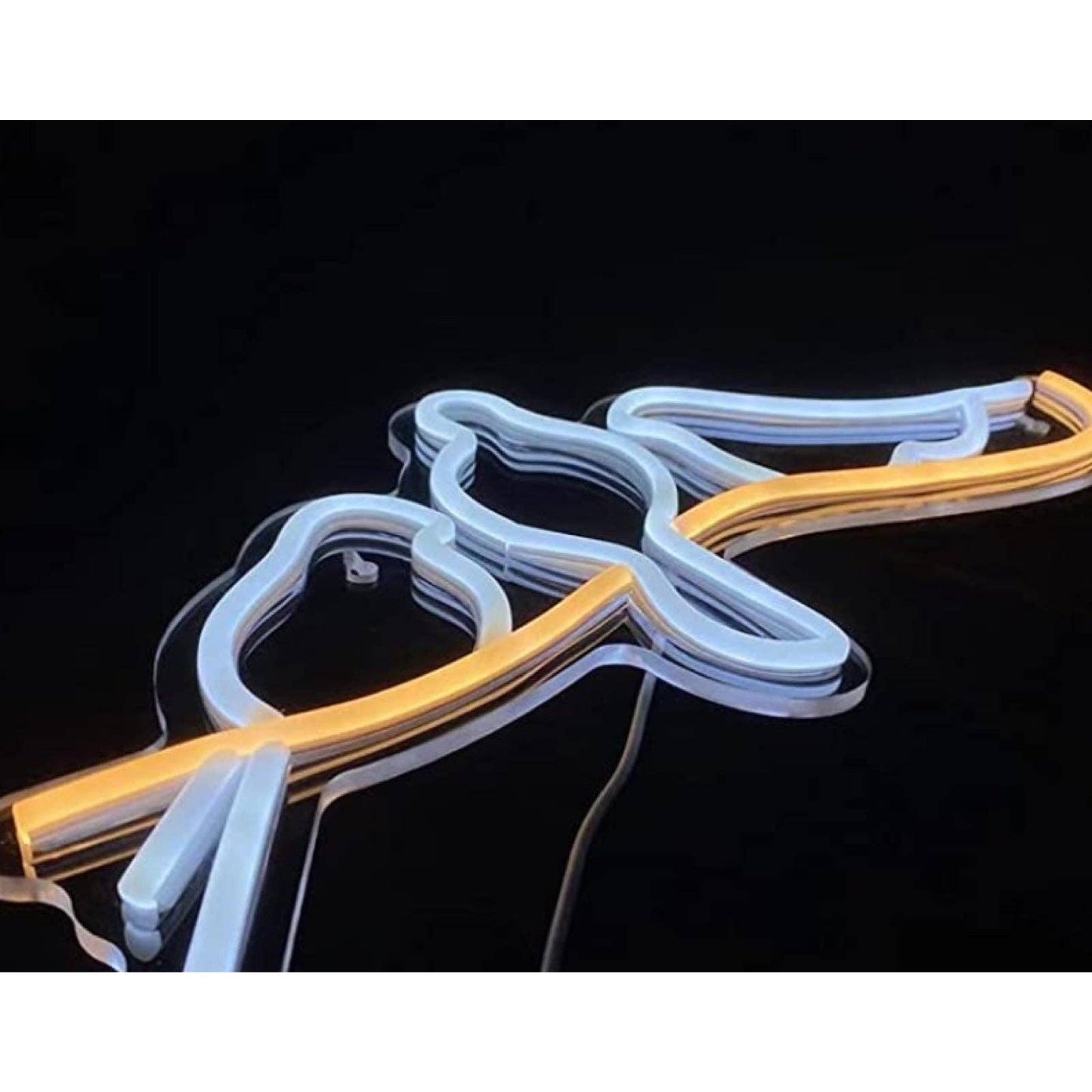 Adorable Pigeon Sitting on a Branch LED Night Light Room Wall Decoration