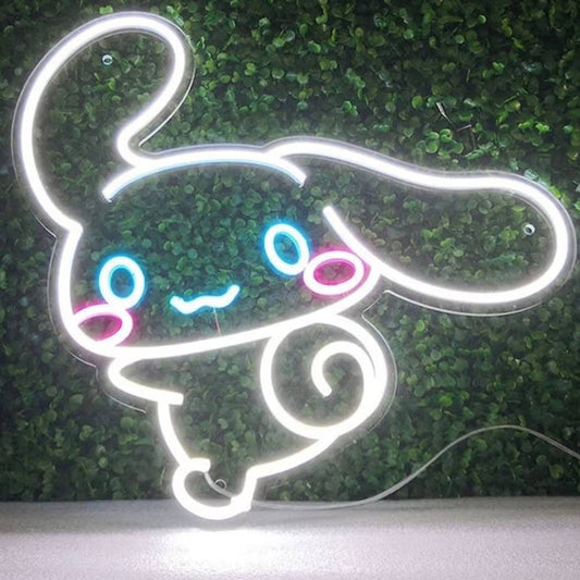 Super Adorable Bright White Cinnamoroll Kick LED Night Light Anime Japan Decor