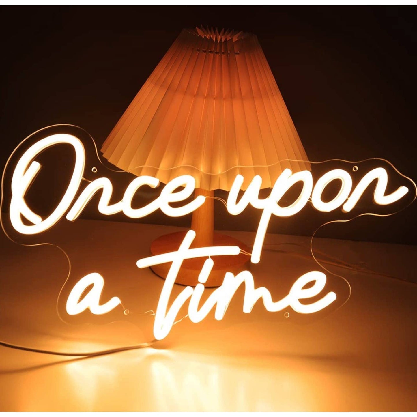 Magical Warm “Once Upon a Time” LED Night Light Room Wall Decoration