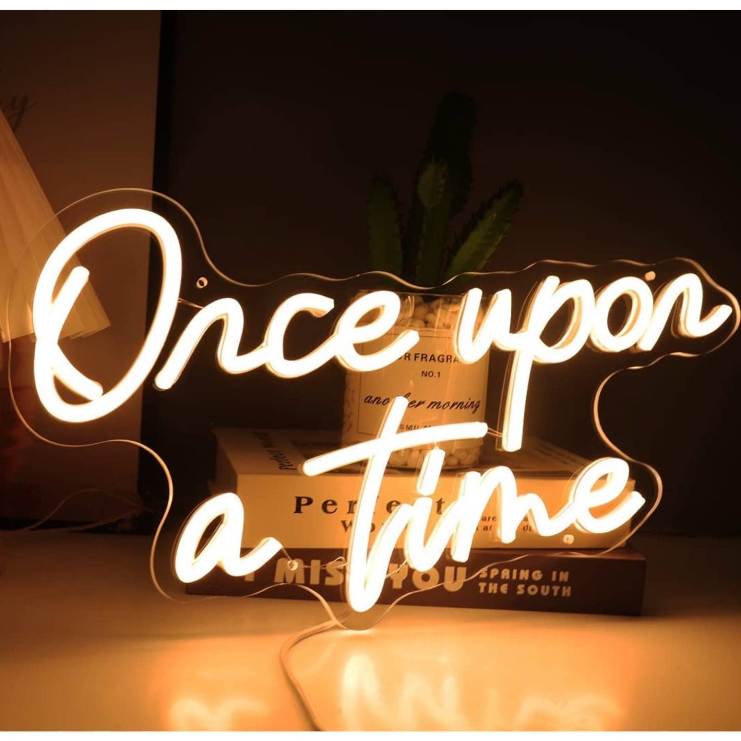 Magical Warm “Once Upon a Time” LED Night Light Room Wall Decoration