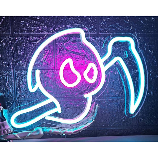 Spooky Bright Baby Grim Reaper Ghost LED Night Light Room Wall Decor