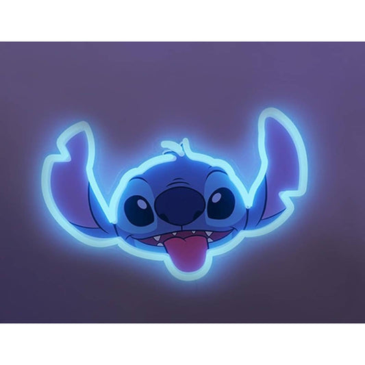 Fun Vivid Bright Lily & Stitch LED Night Light Cartoon Room Wall Decor