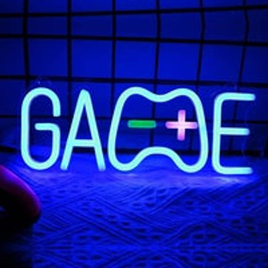 Fun Vivid Bright Game Controller LED Night Light Room Wall Decoration