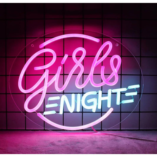 Vivid Fun Bright Girls Night Gamer LED Night Light Game Room Decor
