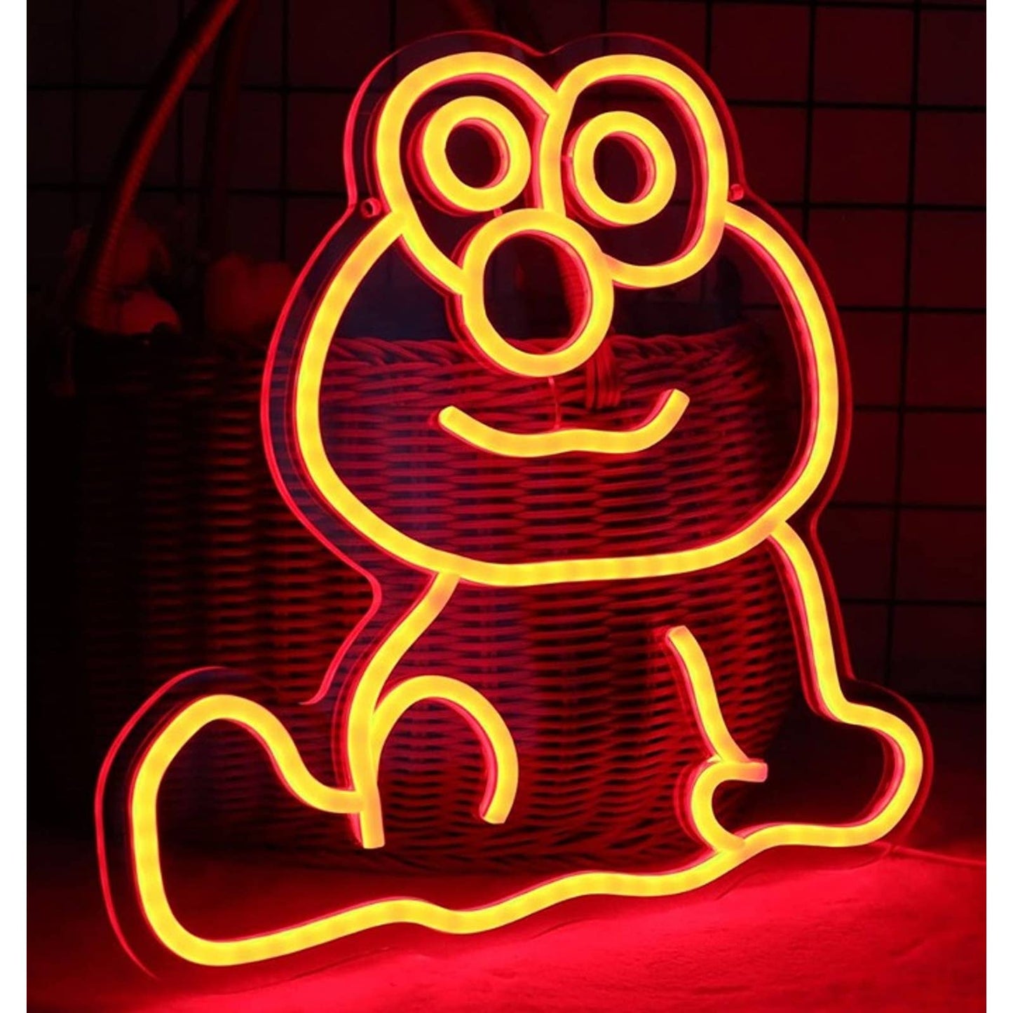 Cute Bright Red Elmo Sesame Street LED Night Light Room Wall Decor