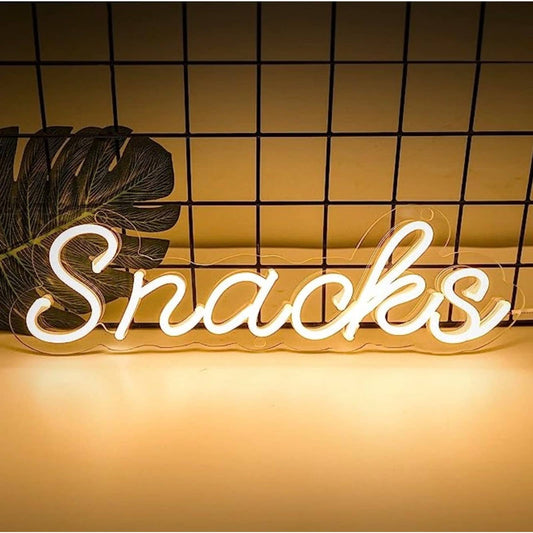 Lovely Bright Warm Snacks LED Night Light Room Wall Party Decoration
