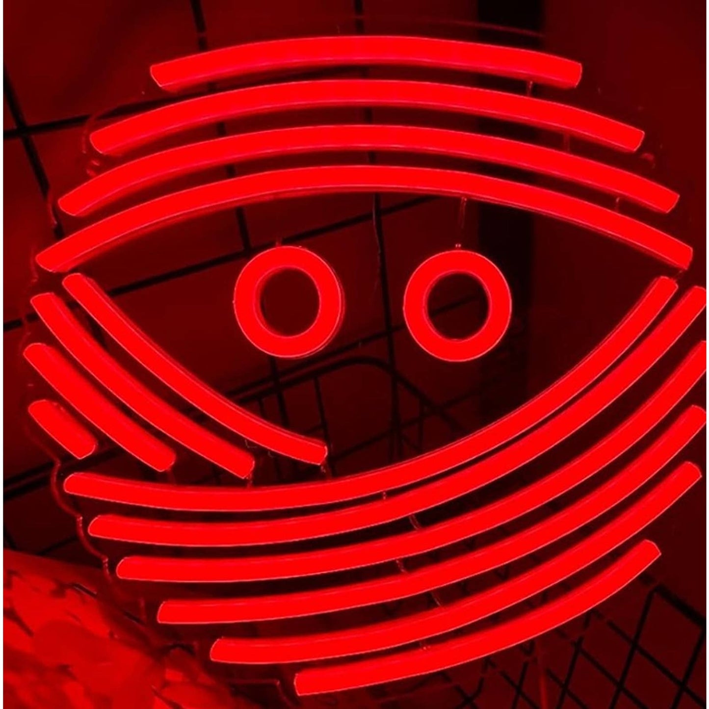Spooky Bright Red Mummy Ghost LED Night Light Halloween Decor