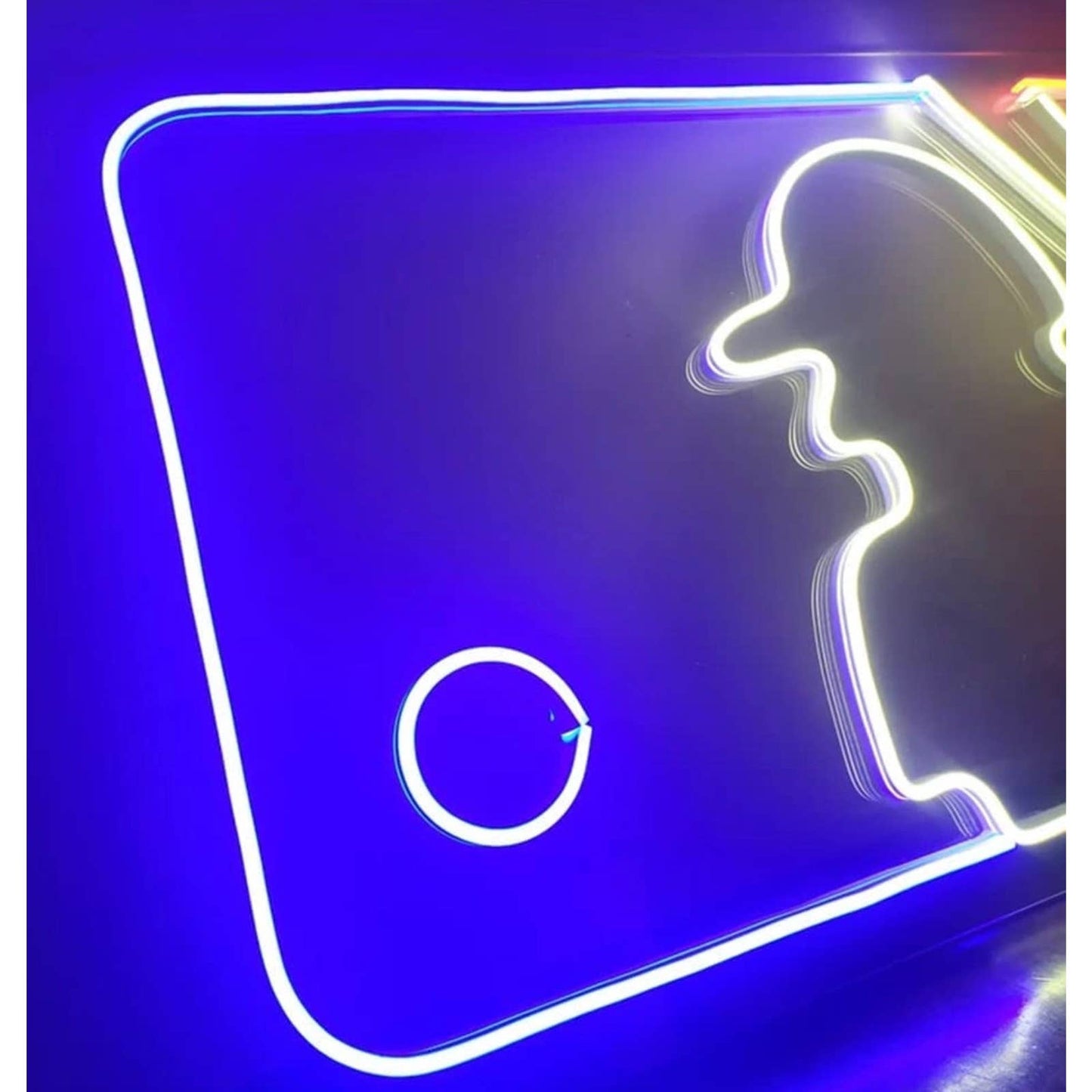 Vivid Bright MLB Major League Baseball Logo LED Night Light Room Wall Sport Deco