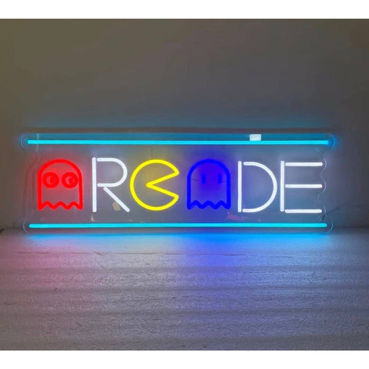 Fun Vivid Bright Arcade Game Room LED Night Light Room Wall Decoration