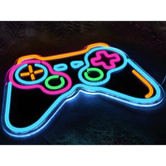 Fun Bright Multi-Color LED Night Light Arcade Game Room Wall Decoration