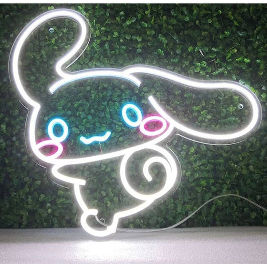 Super Adorable Bright White Cinnamoroll Kick LED Night Light Anime Japan Decor