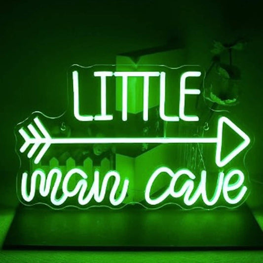 Lovely Bright Green Little Green Cave LED Night Light Room Wall Decoration