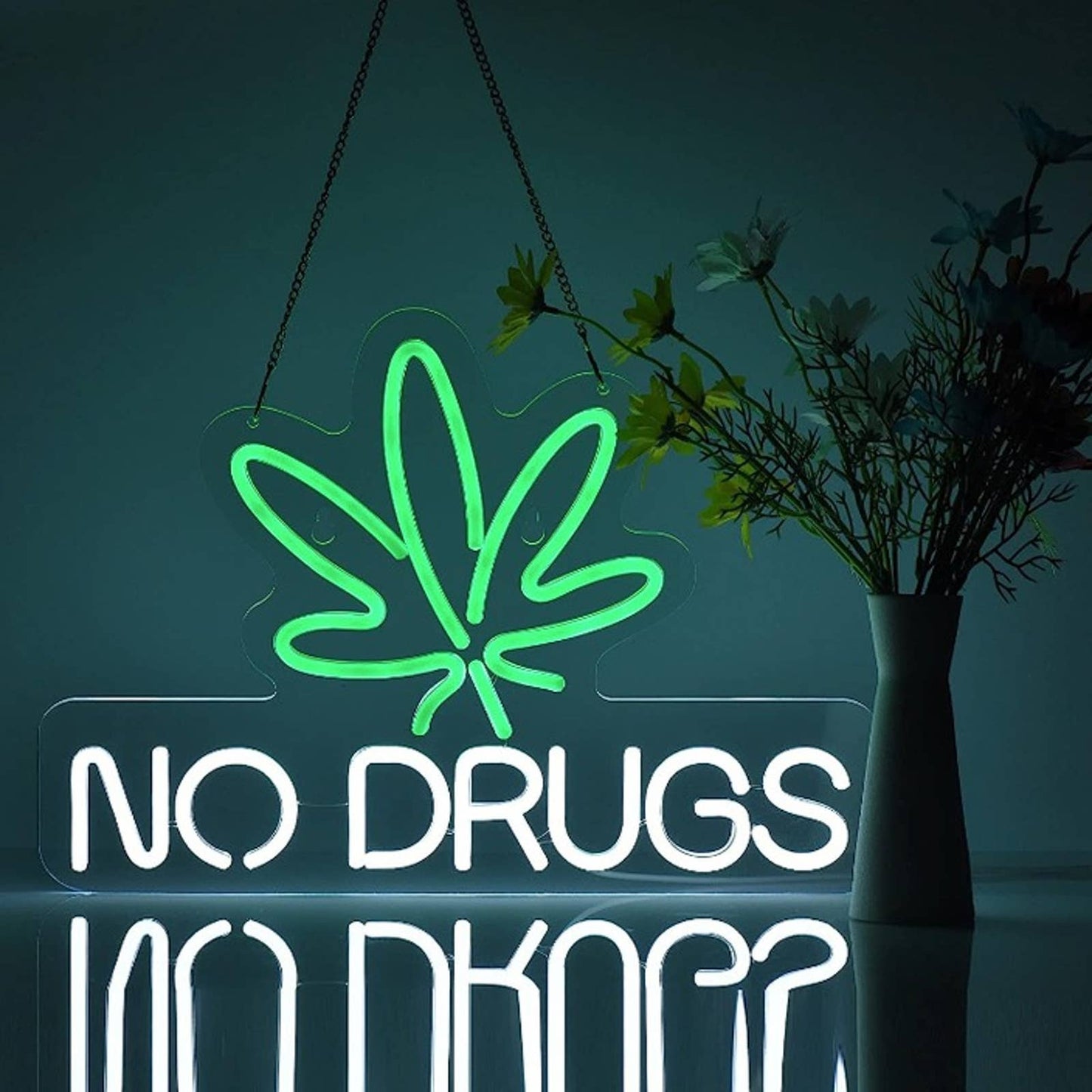 Vivid Bright No Drugs High Plant LED Night Light Room Wall Decoration