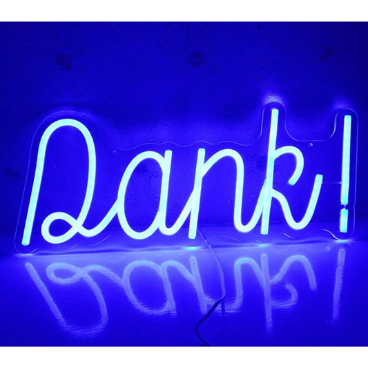Fun Vivid Bright “Dank!” LED Night Light Room Wall Decor