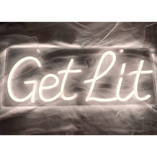 Fun Bright Get Lit LED Night Light Party Decoration