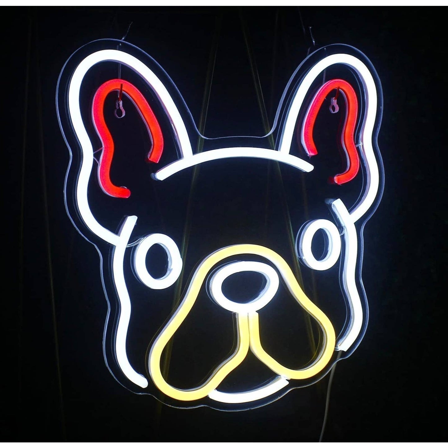 Bright Quality Adorable Frenchie Bulldog Frenchie LED Night Light Room Wall Deco
