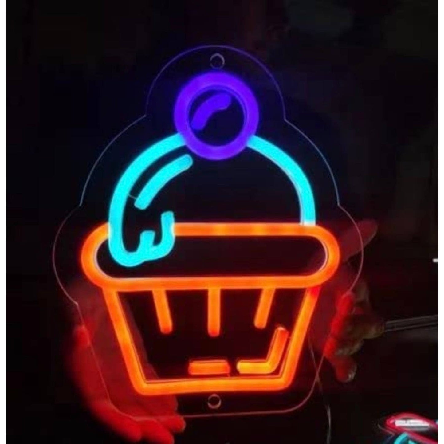 Super Tasty Baby Cup Cake LED Night Light Birthday Party Decor
