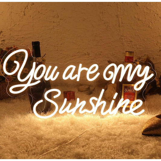 Lovely Warm Bright “You Are My Sunshine” LED Night Light Room Wall Decoration