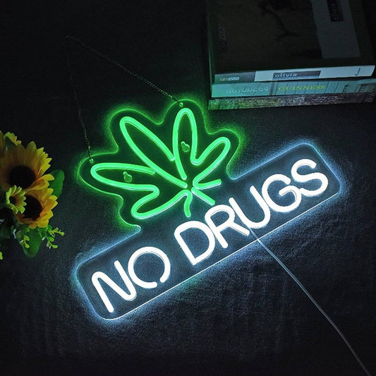 Vivid Bright No Drugs High Plant LED Night Light Room Wall Decoration