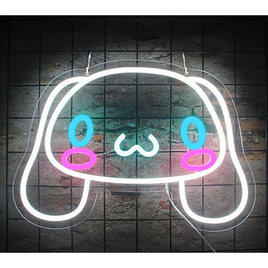 Super Cute Lovely Long Ear Cinnamoroll LED Night Light Anime Japan Decor