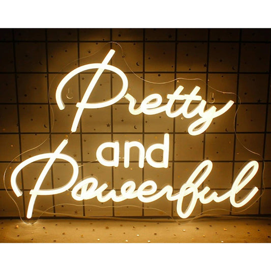 Vivid Bright Warm White “Pretty & Powerful” LED Night Light Room Wall Decor