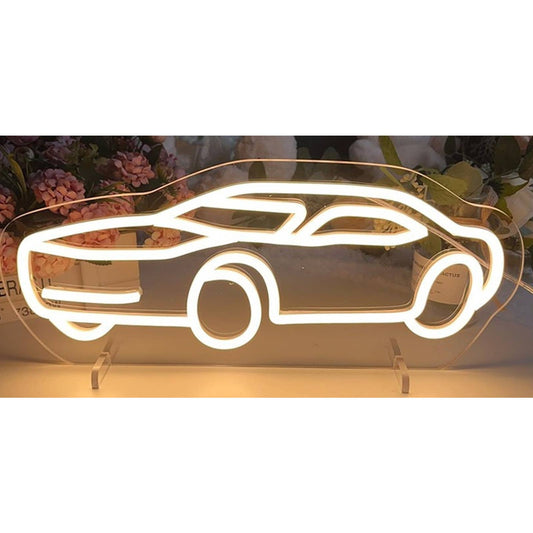 Vivid Bright Warm White Car LED Night Light Room Wall Garage Decor