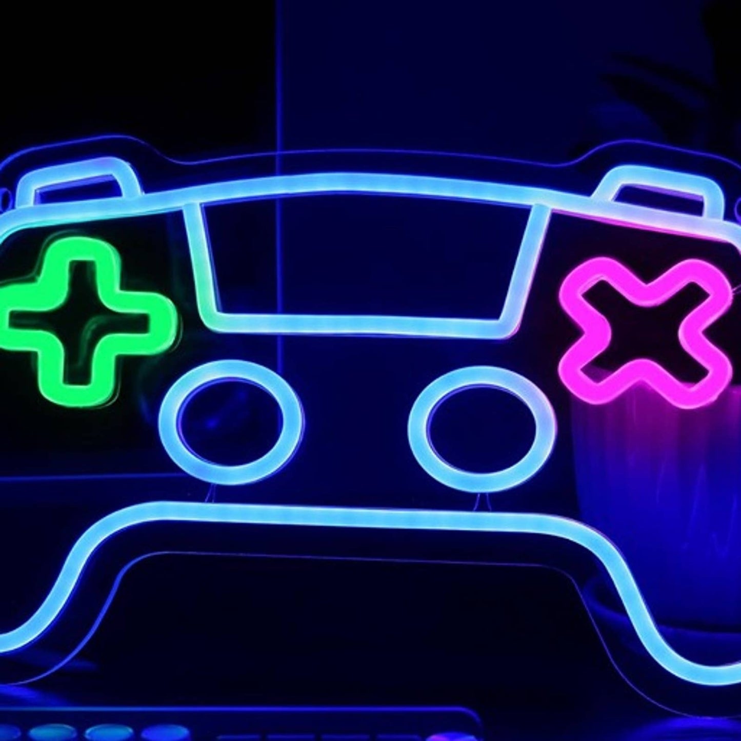 Bright Multi-Color Game Controller LED Night Light Game Room Decor 3