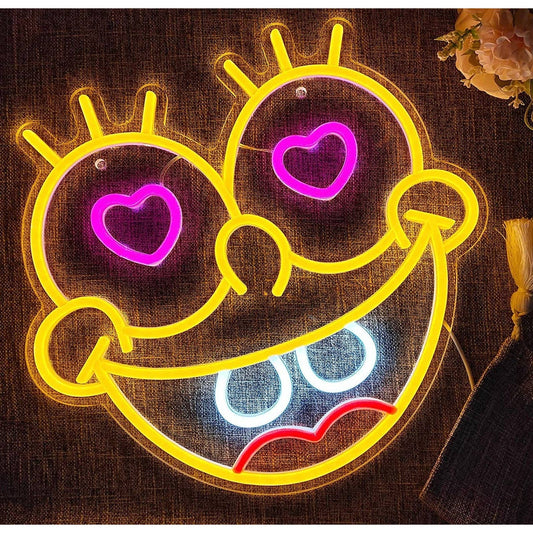 Fun Bright Love Heart Eyed SpongeBob SquarePants LED Night Light Room Decor