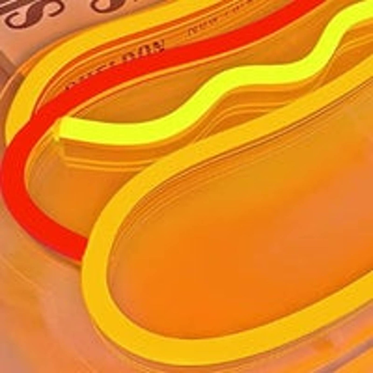 Tasty Bright Warm Hotdog LED Night Room Wall Decoration